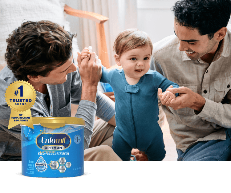 Enfamil Enspire™ Optimum Infant Formula, follow label instructions for preparation and storage