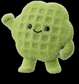 Plush character of prebiotics