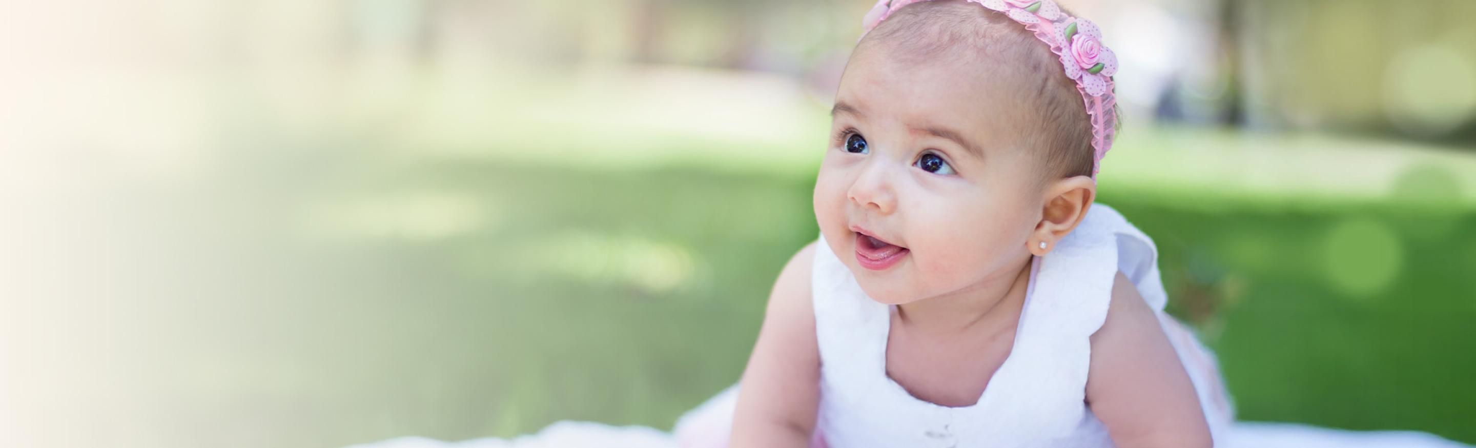 Bebé feliz
