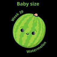 Baby size at 39 weeks watermelon