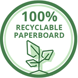 100% Recyclable Paperboard