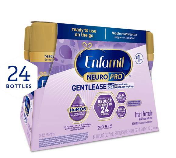 Enfamil® NeuroPro® Gentlease® Infant Formula - Ready to Use - 8 fl Enfamil® NeuroPro® Gentlease® Infant Formula - Ready to Use - 8 fl